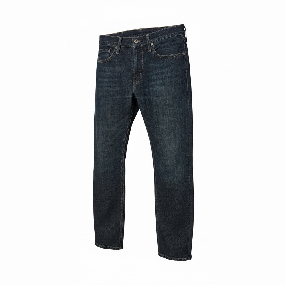 Levi's‎ Men's Size 32x32 Blue Denim Straight Jeans Mid Rise